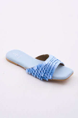 Mermaid Flat - Ice Blue